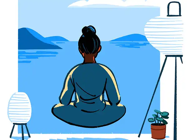 The Japanese principle influencing designers with an emphasis on peace and presence