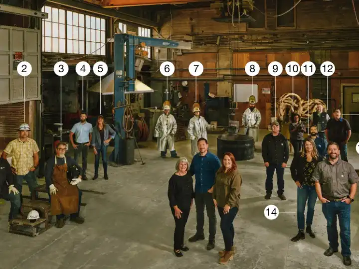 Walla Walla Foundry: The factory helping artists turn ideas into material reality